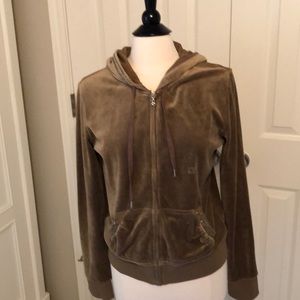 Tan Velour Jacket & Pants